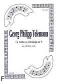 Okadka: Telemann Georg Philipp, 12 fantazji, fantazja nr 9