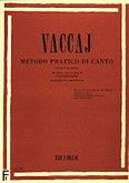 Okadka: Vaccai Nicola, Metodo Practico Di Canto (Contralto o Basso)
