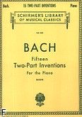 Okładka: Bach Johann Sebastian, Inwencje dwugłosowe