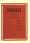 Okładka: Concone Joseph, 15 Vocalizzi Op. 12
