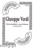 Okadka: Verdi Giuseppe, Chr niewolnikw z opery Nabucco na kwartet smyczkowy (partytura + gosy)