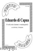 Okadka: Capua Eduardo di, O sole mio (temat z wariacjami) na altwk i fortepian