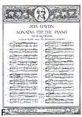 Okładka: Haydn Franz Joseph, Sonata No. 9