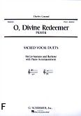 Okadka: Gounod Charles, O Divine Redeemer