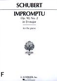 Okładka: Schubert Franz, Impromptu, Op. 90, No. 2 In Eb Major for Piano