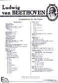 Okadka: Beethoven Ludwig van, 6 atwych wariacji