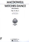 Okładka: MacDowell Edward, Witches' Dance, Op. 17, No. 2