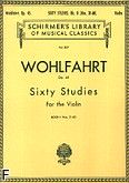 Okadka: Wohlfahrt Franz, 60 Etiud, op. 45 - cz. 2 (etiudy 31-60)