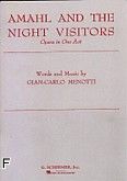 Okadka: Menotti Gian-Carlo, Amahl And The Night Visitors (Opera in One Act)