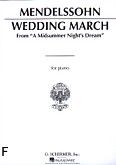 Okładka: Mendelssohn-Bartholdy Feliks, Wedding March From 