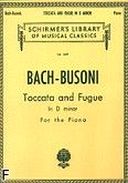 Okładka: Bach Johann Sebastian, Toccata And Fugue In D Minor ('dorian')
