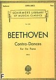 Okadka: Beethoven Ludwig van, Contra-Dances