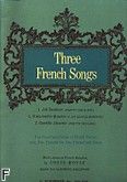 Okładka: Moyse Louis, 3 French Songs