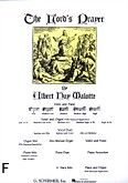 Okadka: Malotte Albert Hay, Lord's Prayer, The (Harp)