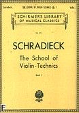 Okadka: Schradieck Henry, School Of Violin Technics Book 1