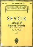 Okadka: Sevcik Otakar, Szkoa techniki smyczkowania, op. 2 - z. 2 (Violin)