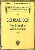 Okadka: Schradieck Henry, The School of Violin - Technics, Book 3