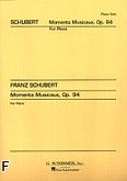 Okadka: Schubert Franz, 4 Moments Musicaux, Op. 94 for Piano