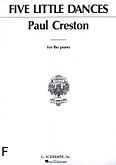 Okadka: Creston Paul, Five Little Dances Op. 24