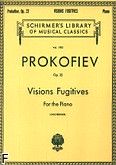 Okadka: Prokofiew Sergiusz, Visions Fugitives, Op. 22