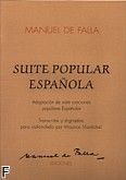 Okadka: Falla Manuel de, Suite Popular Espanola for Cello And Piano