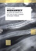 Okładka: Wieniawski Henryk, Wieniawski Józef, Allegro de sonate op. 2 na skrzypce i fortepian