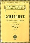 Okadka: Schradieck Henry, Szkoa techniki skrzypcowej - transkrypcja na altwk, op. 1 z. 1