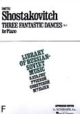 Okadka: Szostakowicz Dymitr, 3 Fantastic Dances, Op. 5