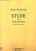 Okładka: Vieuxtemps Henry, Etiuda na altówkę i fortepian