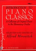 Okadka: , Introduction to Piano Classics, Vol. 1
