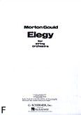 Okadka: Gould Morton, Elegy For String Orchestra (Score)