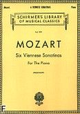 Okadka: Mozart Wolfgang Amadeusz, Six Viennese Sonatinas for the piano