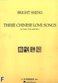 Okładka: Sheng Bright, 3 chińskie pieśni miłosne