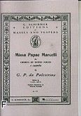 Okadka: Palestrina Giovanni Pierluigi da, Missa Papae Marcelli