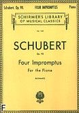 Okadka: Schubert Franz, Four Impromptus, op. 90 For the Piano