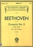 Okadka: Beethoven Ludwig van, Koncert fortepianowy nr 2, B-dur, op. 19