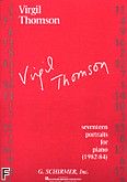 Okładka: Thomson Virgil, 17 Portraits (1982-84)