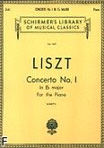Okadka: Liszt Franz, Concerto No. 1 In Es major for the Piano