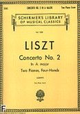 Okadka: Liszt Franz, Concerto No. 2 In A major