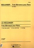 Okładka: Boulanger Lili, 3 Morceaux