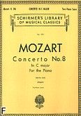Okładka: Mozart Wolfgang Amadeusz, Koncert fortepianowy nr 8, C-dur, K.246