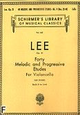 Okadka: Lee Sebastian, Forty Melodic and Progressive Etudes For Violoncello, Op. 31 Bk. 2 (23-40)