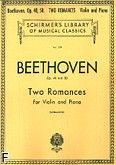 Okadka: Beethoven Ludwig van, Two Romances, Op. 40 and 50