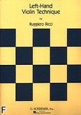 Okadka: Ricci Ruggiero, Szkoa na skrzypce - technika lewej rki