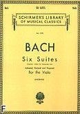 Okadka: Bach Johann Sebastian, 6 suit wiolonczelowych - transkrypcja na altwk