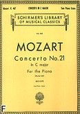 Okładka: Mozart Wolfgang Amadeusz, Koncert fortepianowy nr 21, C-dur, K.467