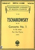 Okadka: Czajkowski Piotr, Concerto No. 1 in Bb minor for the Piano, Op. 23