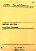 Okadka: Milstein Nathan, 4 kadencje (Mozart K.219, Beethoven op. 61, Brahms op. 77, Paganini op. 6)