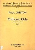 Okadka: Creston Paul, Chthonic Ode