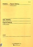 Okadka: Powell Mel, Filigree Setting (1959) (partytura)